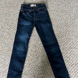 Girls abercrombie skinny leg jeans (size 8)